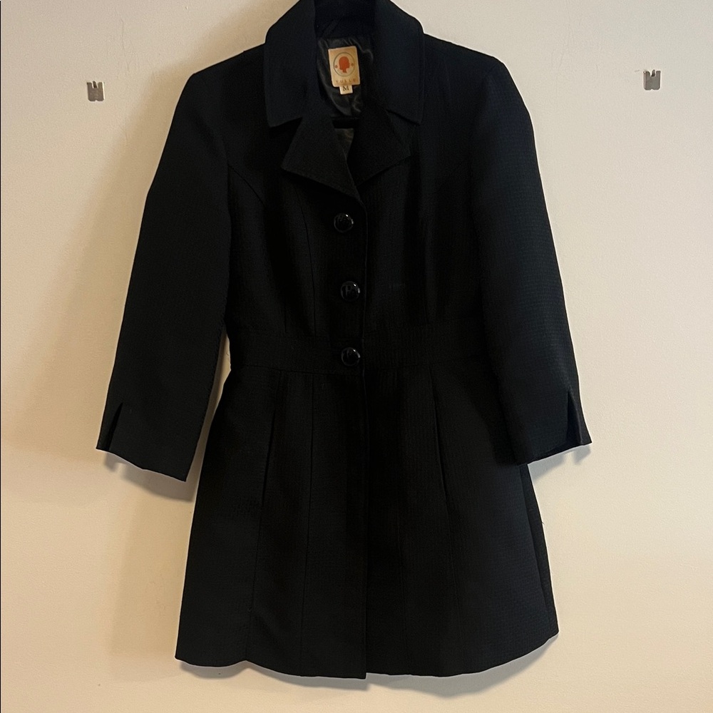 TULLE Elegant Black Women's Coat